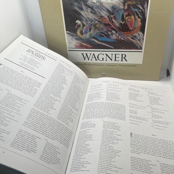 The Metropolitan Collection of Great Opera WAGNER 4 LP + Booklet EX / NM!!! WOW! - Picture 14 of 16